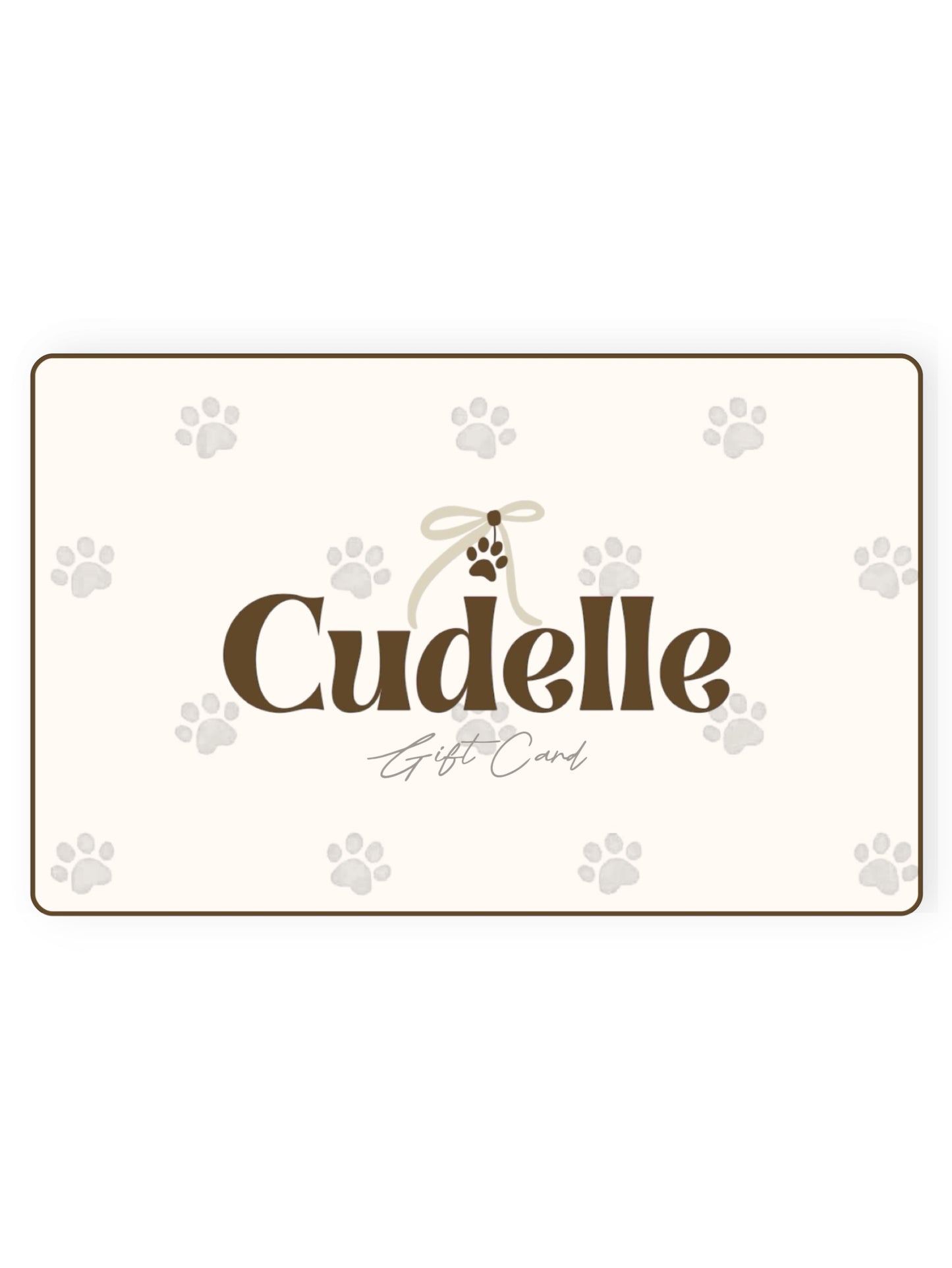 Cudelle Gift Card